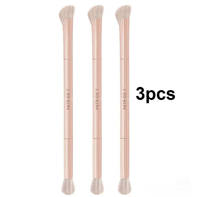 Dual-Ended Facial Nose Sculpting Brush for Blending and Blurring - Precision Makeup Tool