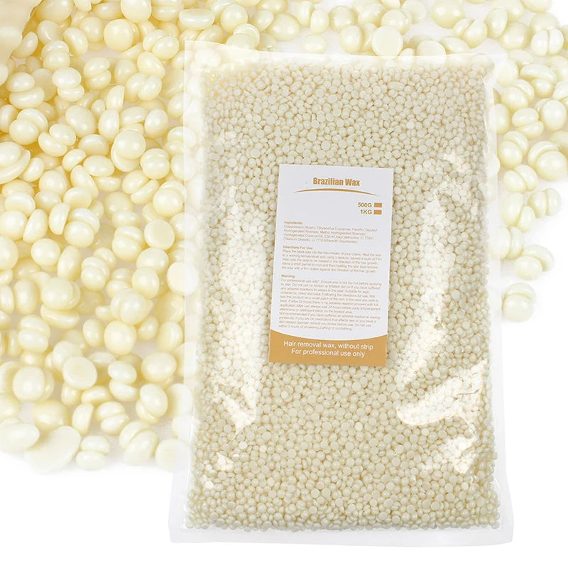 Painless Wax Beads for Hair Removal 500g/1000g - Body Epilation, Skin Care