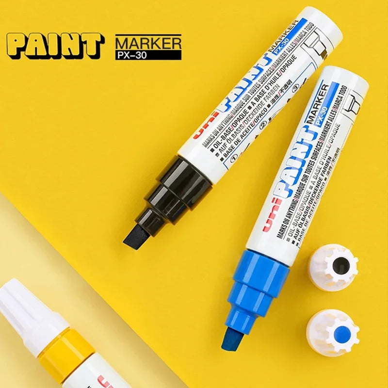 Oil-Based Paint Markers for Metal Glass Plastic - Water Resistant Repair Pen