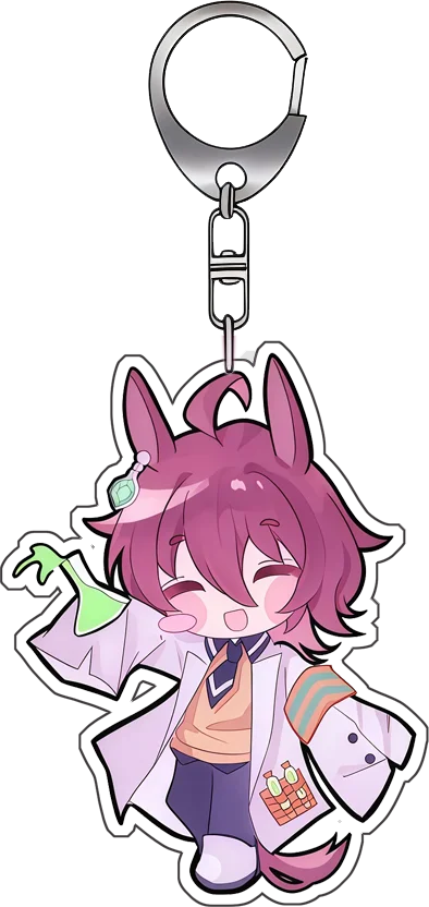 Acrylic Key Ring for Pretty Derby Anime Backpack Decoration Gift Fans