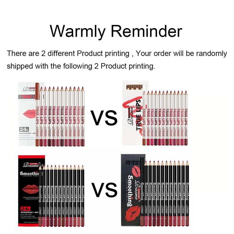 Long-Lasting Lipstick Set with Lip Liner & Matte Lip Gloss for Women