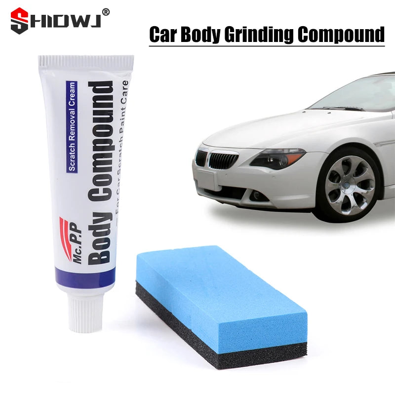 Car Scratch Remover Paste Set - Auto Body Polishing Compound 15g for Paint Care