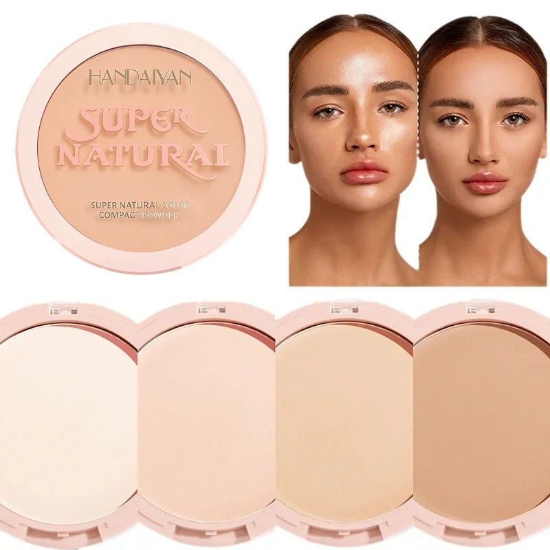 8-Color Matte Face Powder Set - Oil Control Long-Lasting Foundation