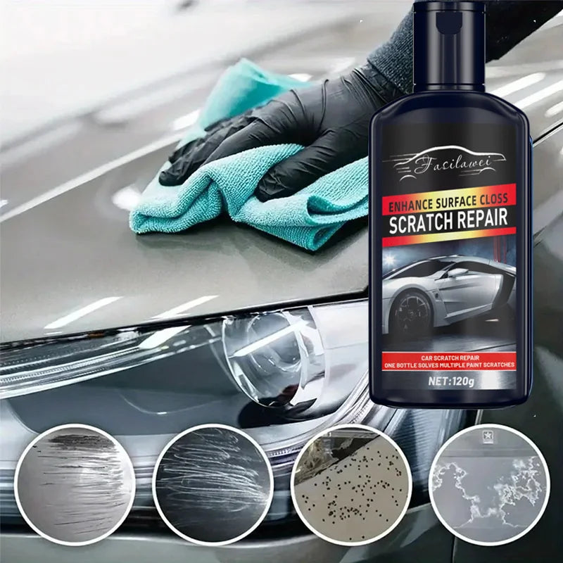 Car Scratch Repair & Polishing Wax - Paint Restoration for All Vehicles