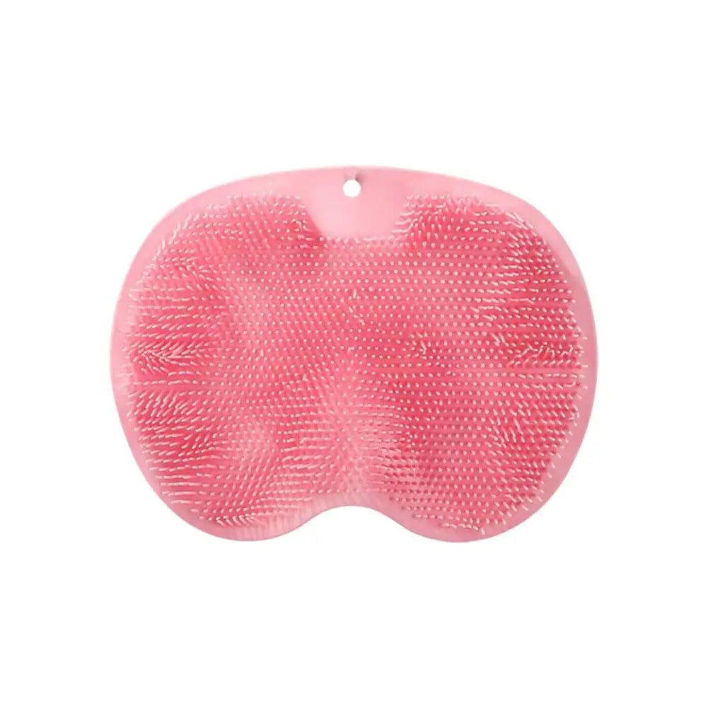Silicone Foot Scrubber Brush with Non-Slip Base - Deep Cleansing Foot Pad