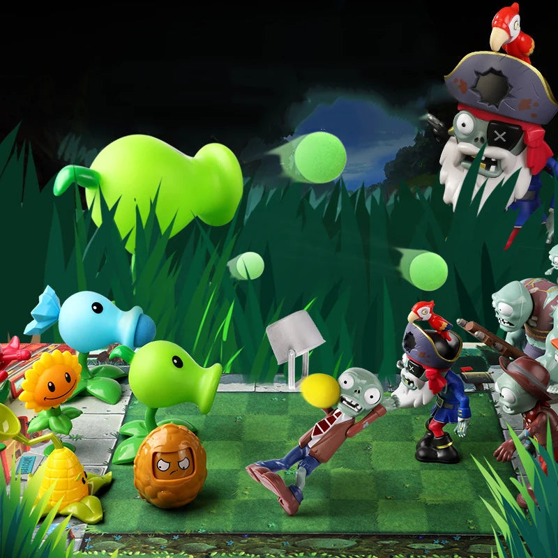Plants vs Zombies Giant Zombie Model Toy Set - Action Figures for Kids and Collectors