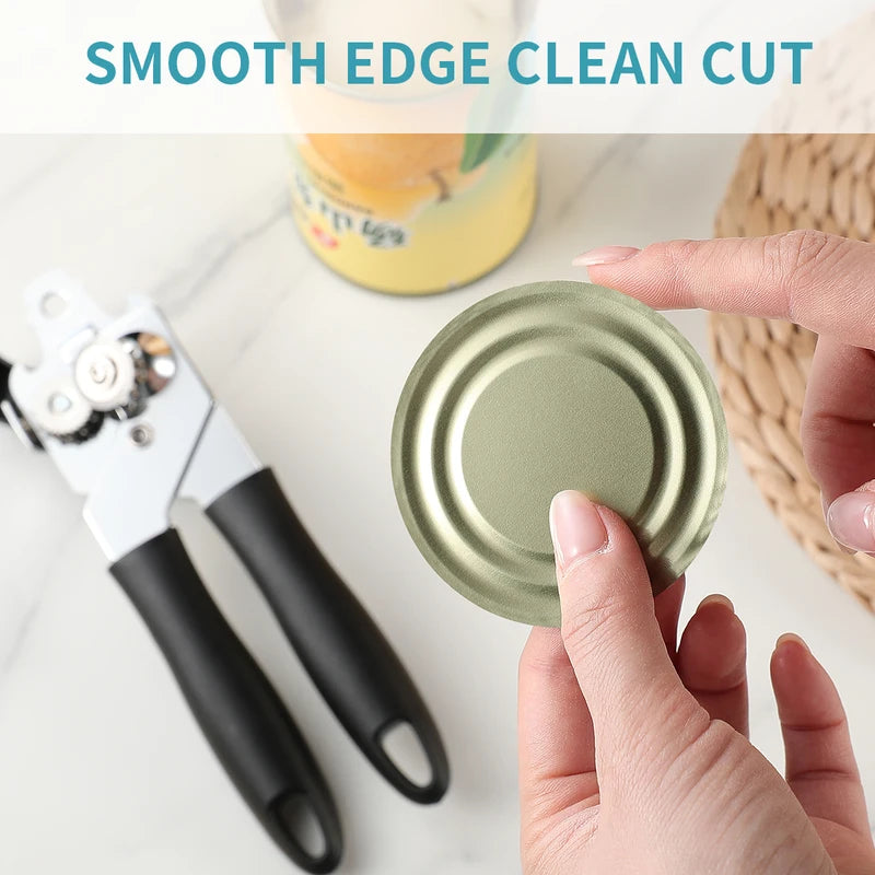 Manual Can Opener Stainless Steel Bottle & Jar Opener Kitchen Tool