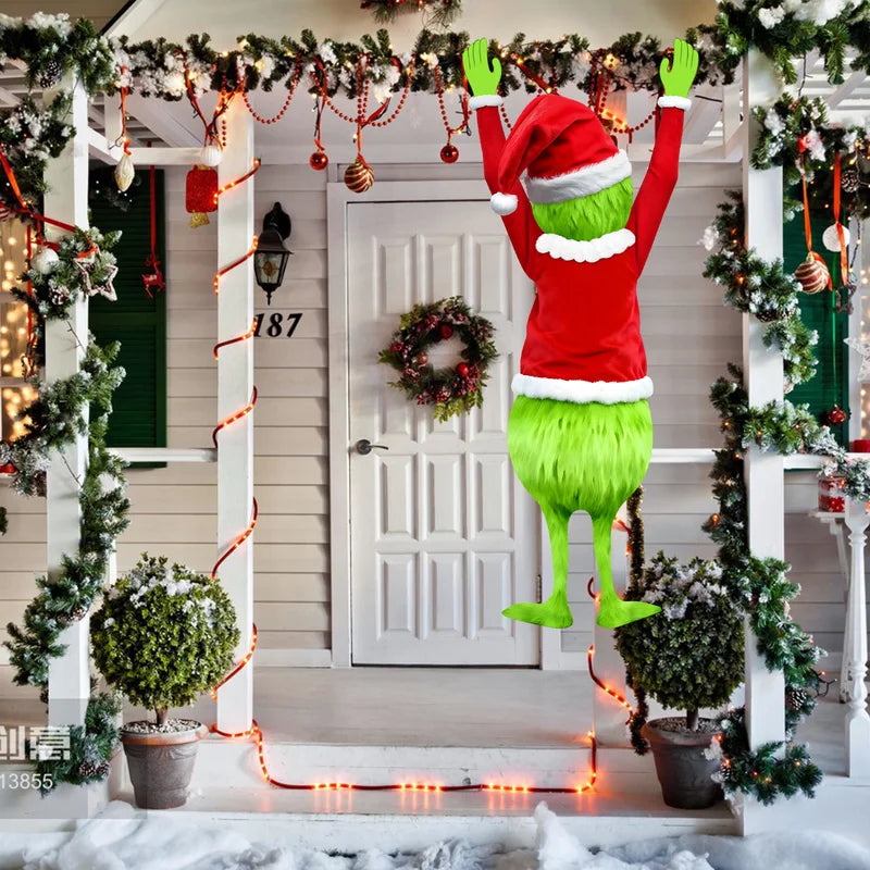 Christmas Wall Hanging Background Cloth Outdoor Garden Decoration 2026 New Year