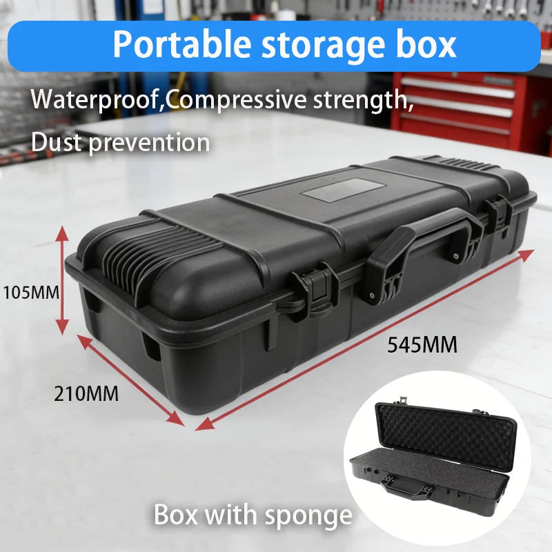 Waterproof Hard Carry Case with Foam Insert for Tools & Equipment - Impact Resistant Organizer