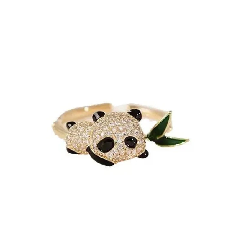 Pokemon Silver Couple Ring Set - Litwick Dragonair Anime Cartoon Accessories