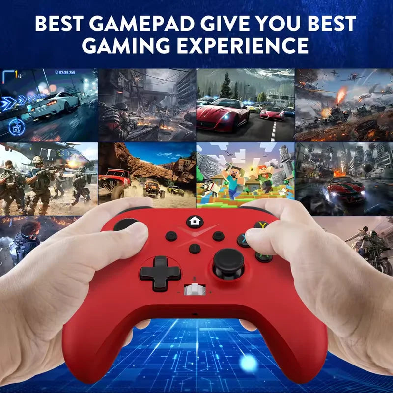 Wireless Game Controller for Xbox Series S/X, One, PC — 6 Axis Gyro Turbo