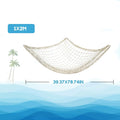 Decorative Fish Net for Wall and Party Decorations 2x1M Nautical Mesh Netting