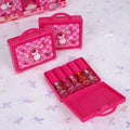 Cute Bear Lip Gloss Set - Moisturizing Lip Oil, Long-Lasting Makeup Gift
