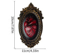 Resin Heart Wall Art Decor Gothic Style Wall Panels for Living Room & Halloween