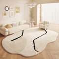 Luxury Custom-Shaped Carpet Rug for Living Room & Bedroom Decor