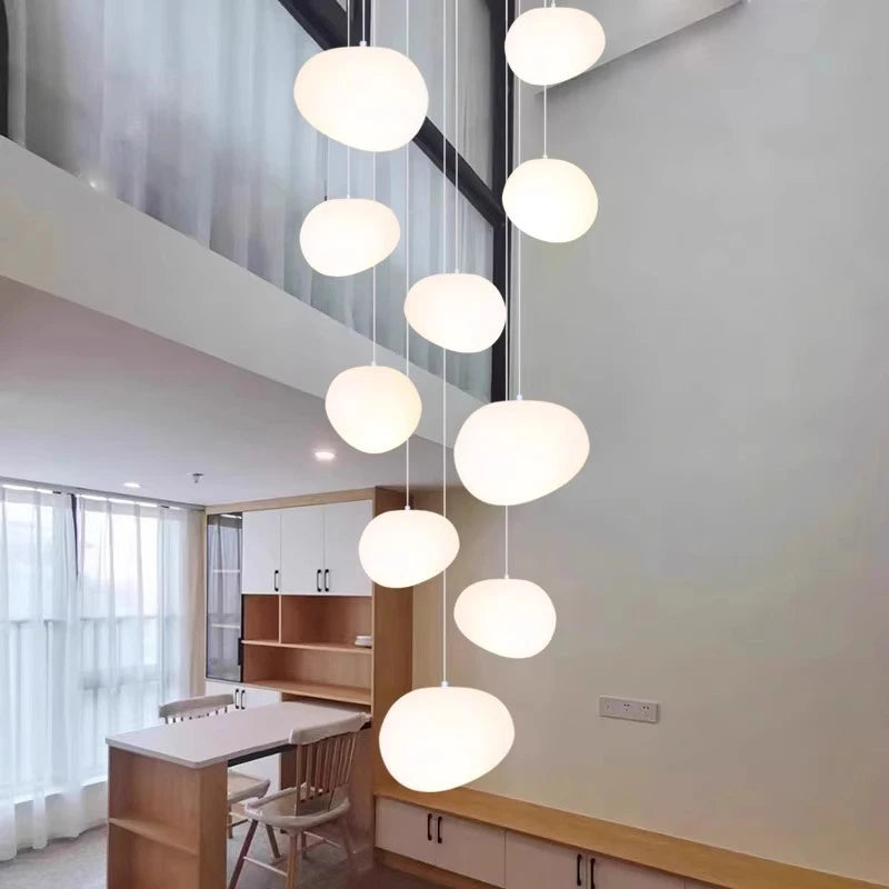 Modern Indoor Ceiling Chandelier for Dining Room Living Room Adjustable LED Lighting
