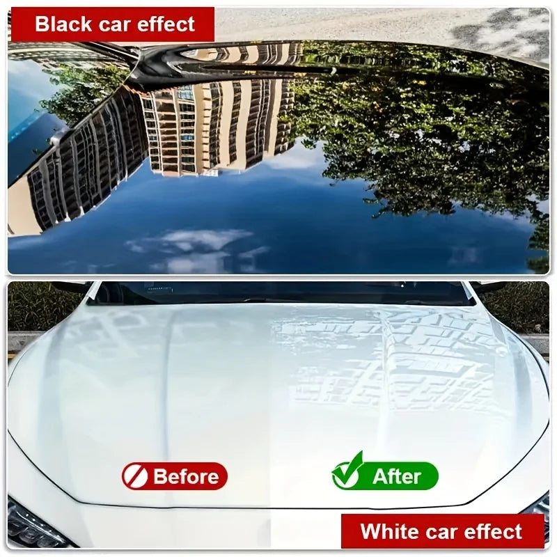 Car Wax Paste - Titanium Ceramic, Scratch Repair & Maintenance Polish