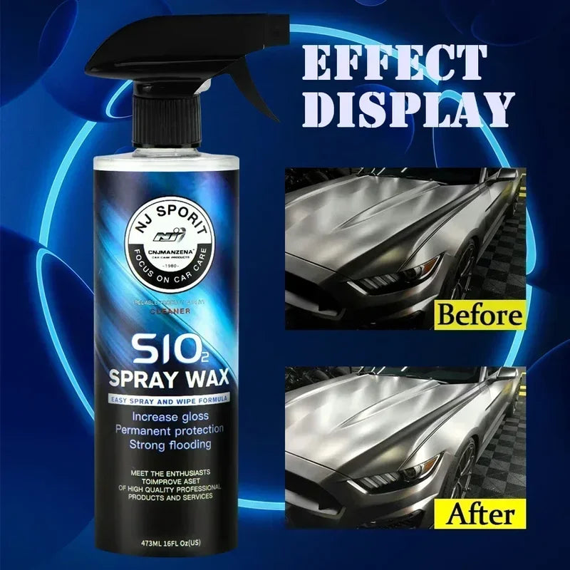Car Nano Coating Wax with Lotus Leaf Hydrophobic Anti-Scratch Protection