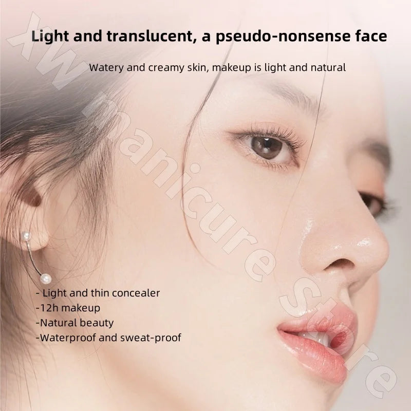 Liquid Foundation Stick Concealer - Long-Lasting Waterproof Face Makeup 20g