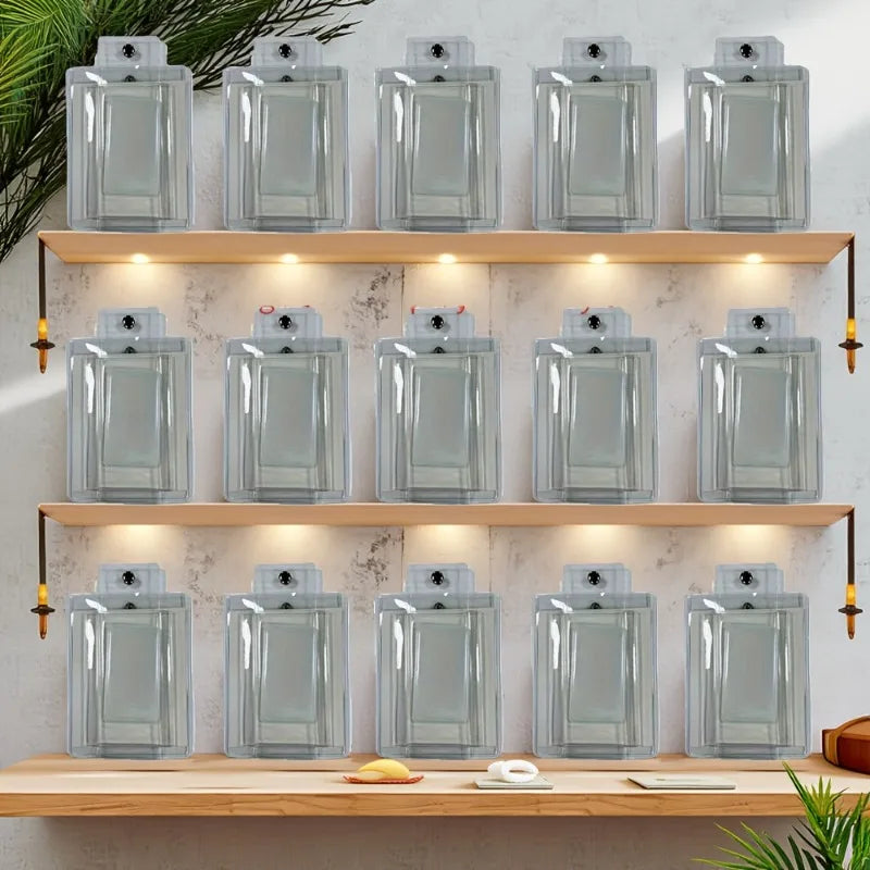 Clear Plastic Watches Display Cases Pack Jewelry Storage Organizer Bags