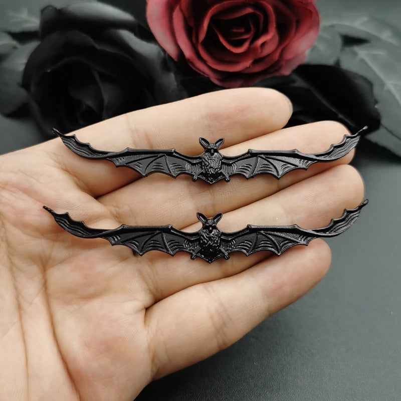 5 Pieces Gothic Vampire Bat Pendant Halloween Craft Accessories
