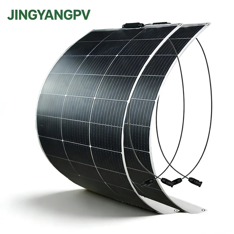 125W Flexible Monocrystalline Solar Panel for Off-Grid Systems 12V/24V