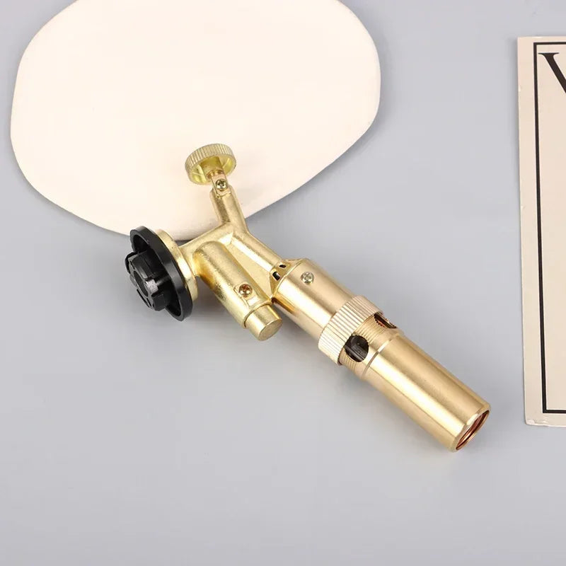 Portable Gas Torch Flame Butane Burner for Camping BBQ Welding Kitchen