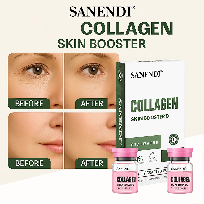 PDRN Collagen Skin Care Water Ampoule Set - Anti-Aging Hydrating Whitening 7ml