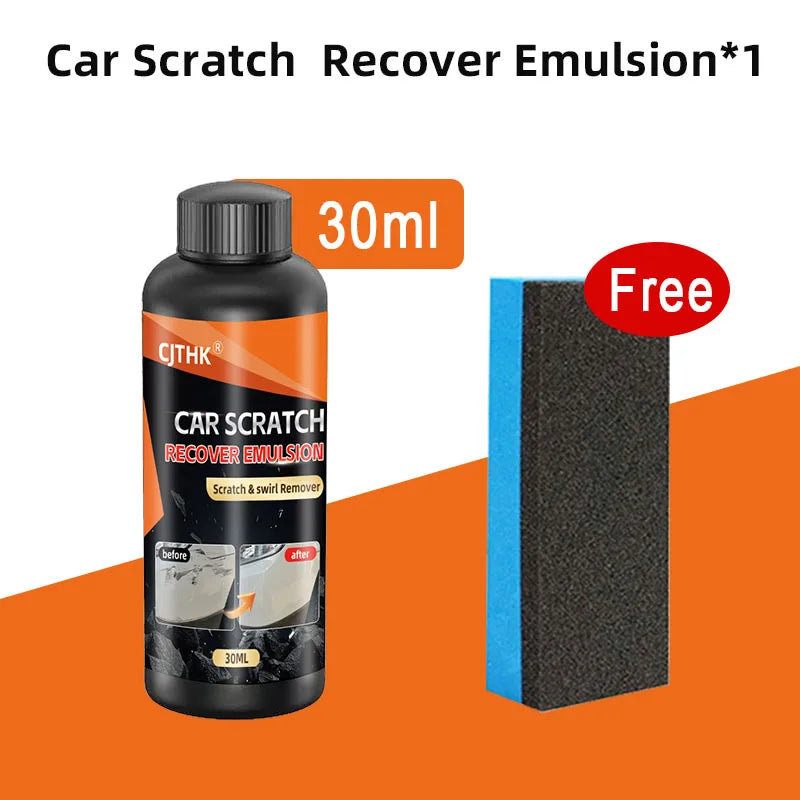 Car Scratch Remover Kit - Auto Paint Touch-Up and Swirl Removal