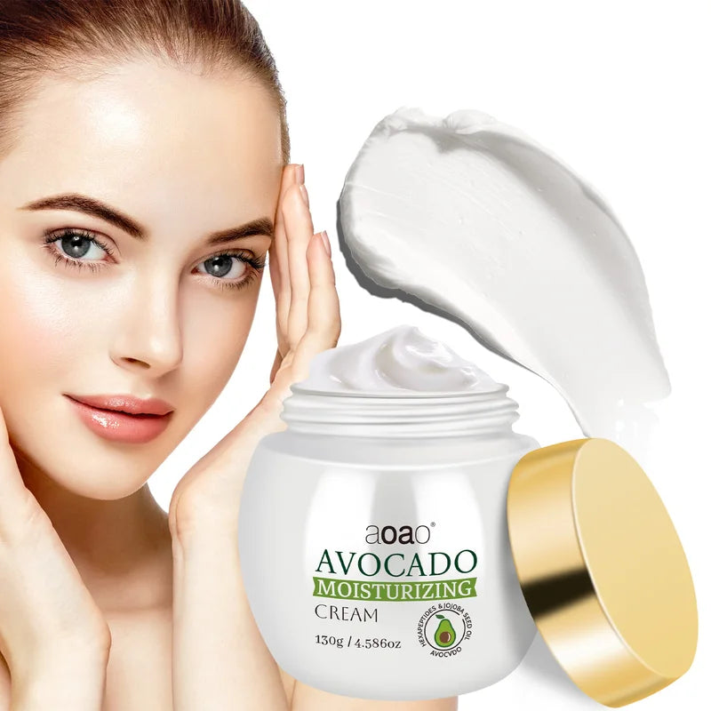 Avocado Cream with Niacinamide & Vitamin E - 130g Hydrating & Firming Moisturizer