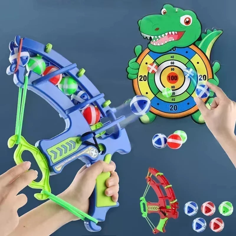 Sticky Ball Dartboard Indoor Outdoor Shooting Toy for Kids - Montessori Learning Game
