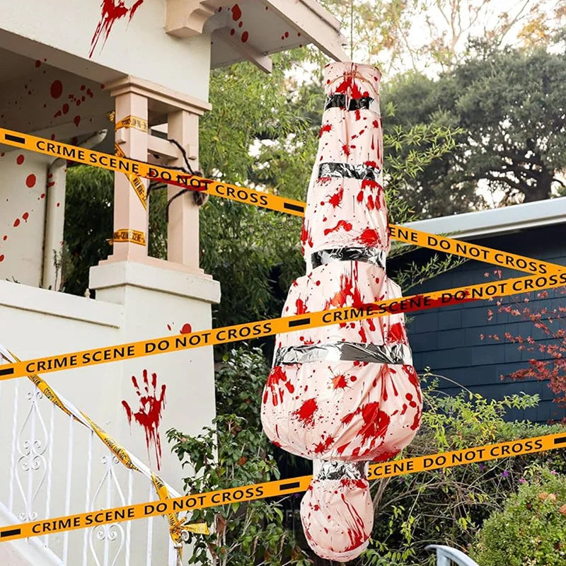 Halloween Horror Fake Dead Body Inflatable Prop for Yard Haunted House Decor