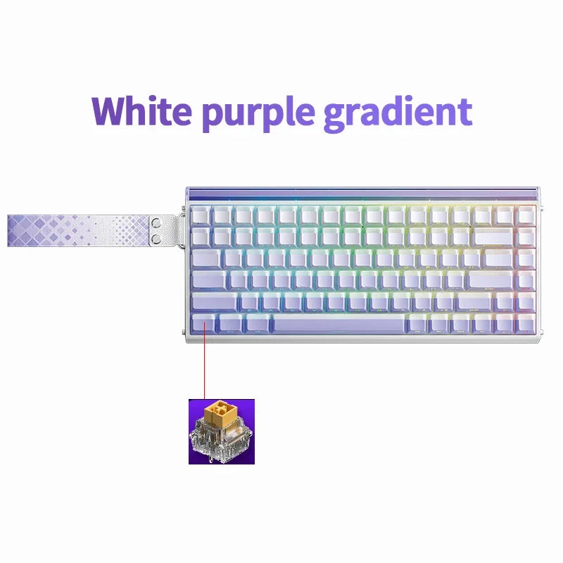 RGB Mechanical Gaming Keyboard with Magnetic Switches and 8K Polling Rate