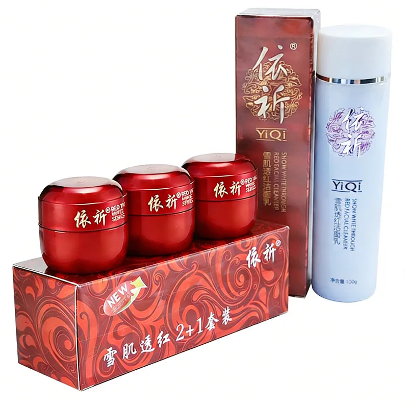 Moisturizing ABC Cream Plus Wash Set for Skin Hydration - Multiple Colors