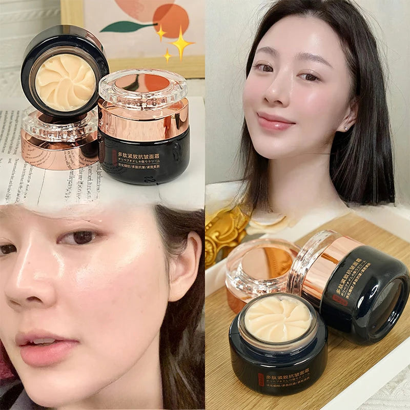 Anti-Aging Face Cream with Polypeptides, Deep Hydration & Brightening