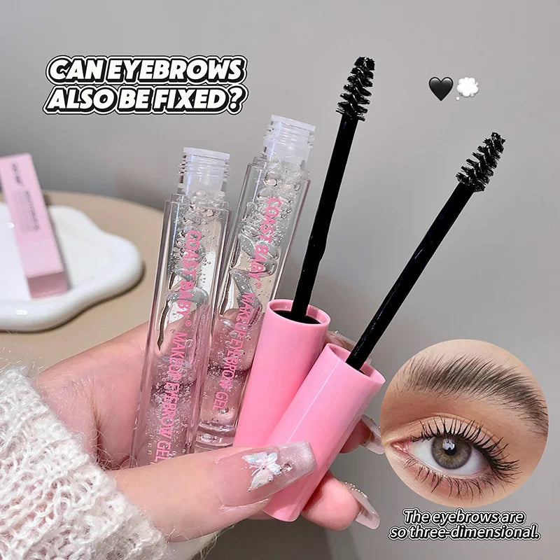 Waterproof Transparent Gel Eyebrow Styling Cream - Long Lasting, Natural Look