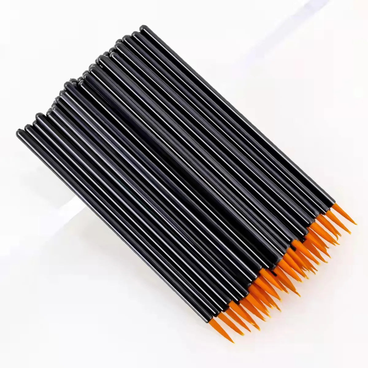 Disposable Nail Art & Makeup Brushes Set - Manicure, Eyeliner, Painting Tools