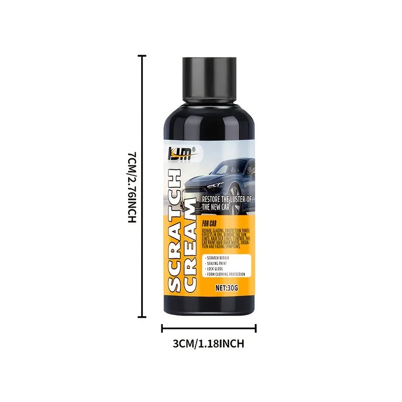 Car Scratch Removal Wax & Polishing Kit - Paint & Wheel Surface Repair with Nano Coating