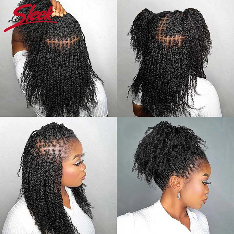 Natural Afro Kinky Hair Bulk for Braiding, Dreadlocks & Extensions