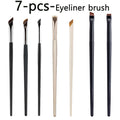 Precision Eyeliner and Eyebrow Makeup Brush - Ultra Thin Flat Angle Detail Tool