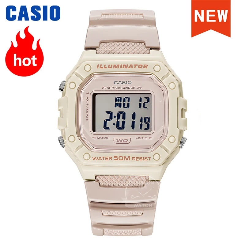 Luxury Digital Military Watch Set for Men and Women - W-218HC-4A2
