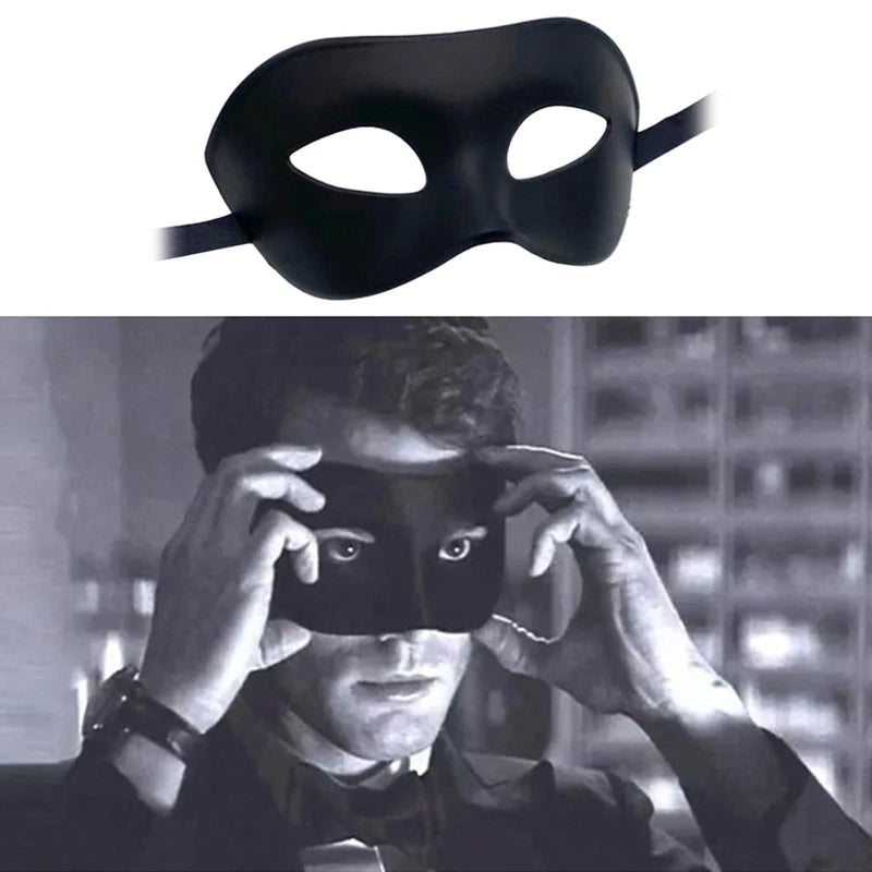 Unisex Venetian Masquerade Masks for Parties Halloween & Cosplay - Half Face Costume Masks