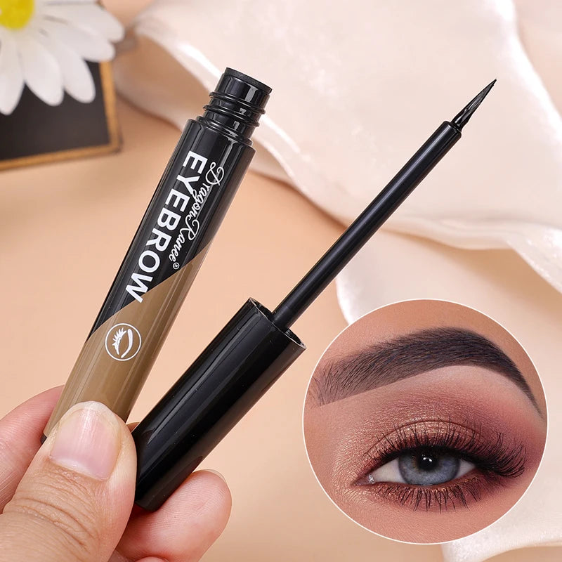 Waterproof Peel-Off Eyebrow Gel Tint - Natural, Long-Lasting Tattoo Makeup