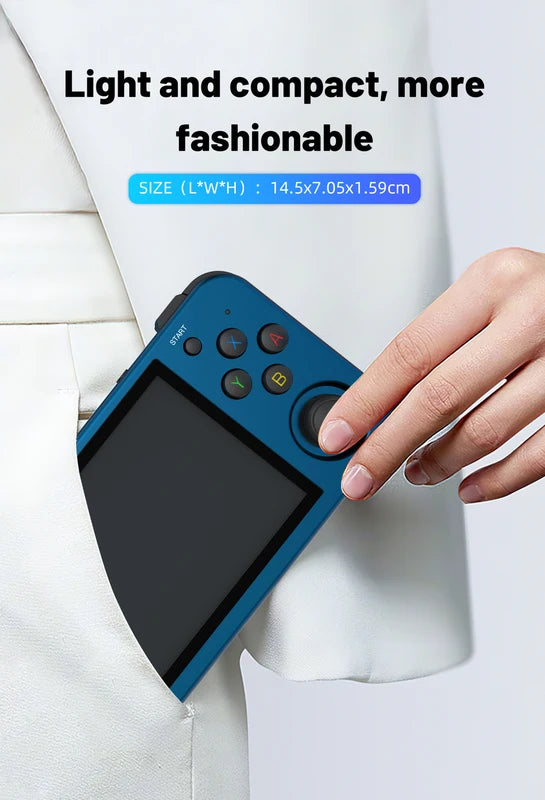 Metal 3.5 Inch IPS Touch Screen Game Player for Android & Linux - RG353M