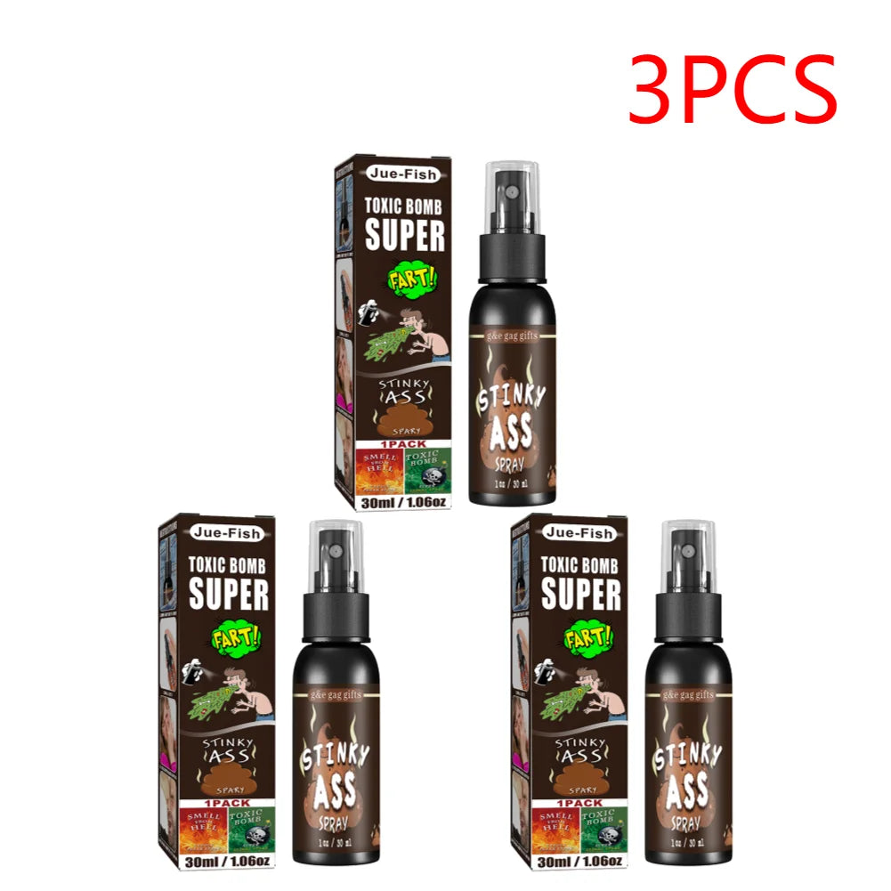 30ml Prank Fart Spray - Liquid Gag Joke Stink Bomb for Halloween and Parties