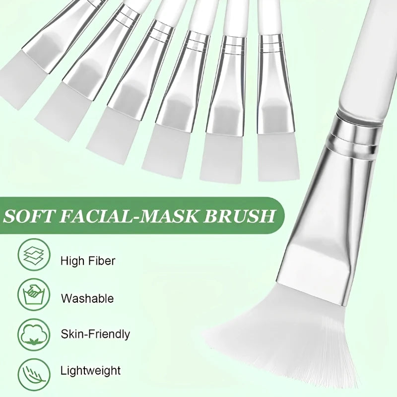Facial Mask Brush Set 12/6/2 Pcs Cosmetic Skin Care Applicator Tools