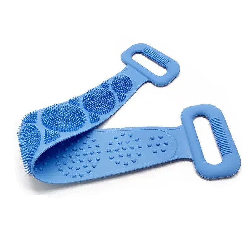 Silicone Body Shower Brush - Massage & Exfoliating Back Rubbing Tool