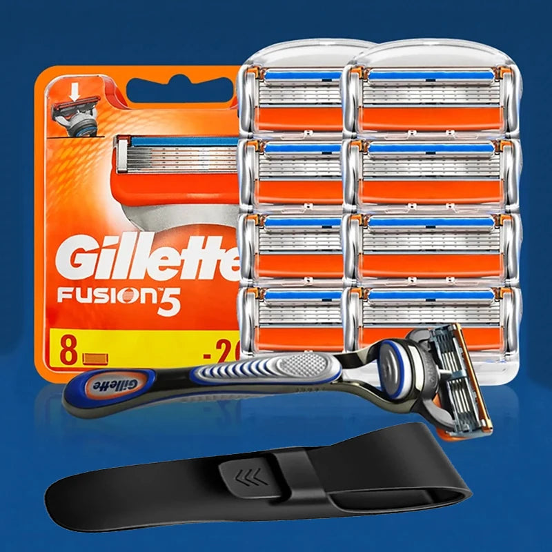 Men's Razor Blades Replacement Pack - Gillette Fusion 5 Safety Shaving Refills
