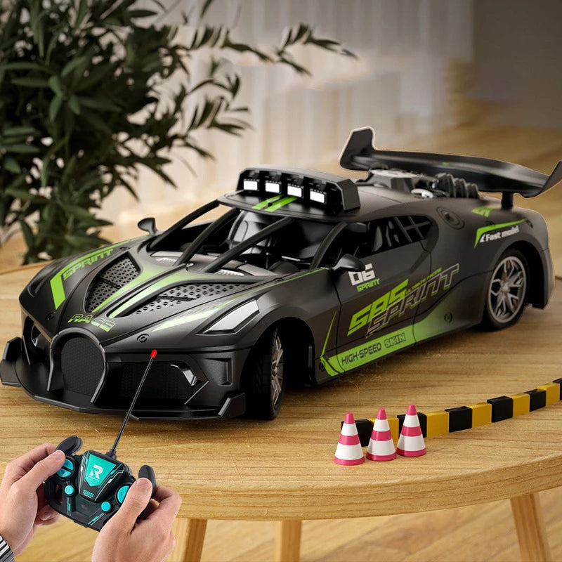 High-Speed Remote Control Drift Car Toy - 1:18 Scale, Indoor & Outdoor Fun