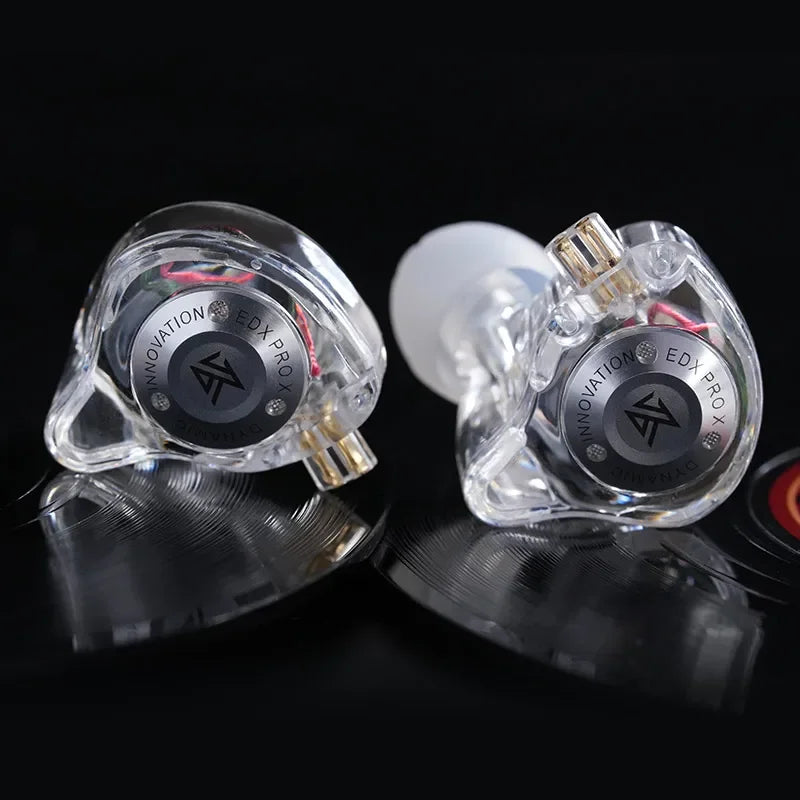 KZ EDX PRO X In-Ear Dynamic Drive Earphones with Noise Cancelling Sport Headset